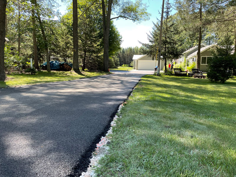 residential driveway paving